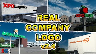 ETS2 151 Real Company Logo v24 by Schumi [upl. by Tniassuot]