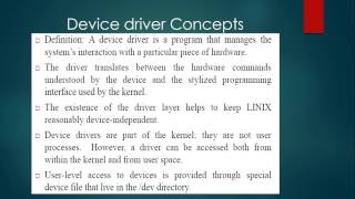 what is device driver device driver concept [upl. by Akener]