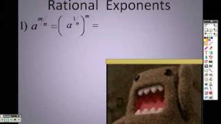 Algebra 2 71 Lesson Part 1 Nth Root and Rational Exponents [upl. by Kappenne]