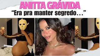 Anitta posta foto com barrigão de grávida e deixa internet em polvorosa “Era pra manter segredo…” [upl. by Adahs]