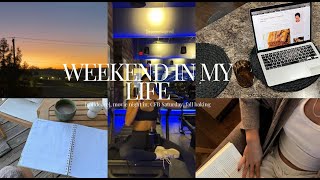 Weekend in my life  solidcore errands skincare routine movie night in [upl. by Cromwell258]