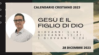 28 DICEMBRE 2023 Calendario cristiano IL BUON SEME [upl. by Berkman]