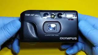 Olympus Trip AF Mini 34mm Fixed Lens Serial Number 1159835 [upl. by Cordula]