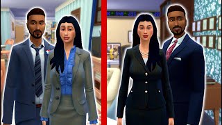 The Power couple scenario  Sims 4 scenarios [upl. by Lleval]