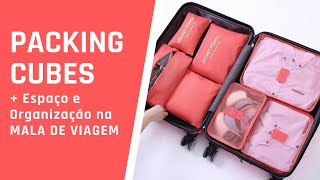 Organizador de Mala de Viagem Packing Cubes [upl. by Ariaz]