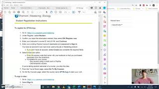 Enroll in Pearsons Mastering Biology Course [upl. by Anauq756]