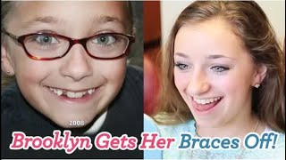 Brooklyn Gets Her Braces Off [upl. by Mellins]