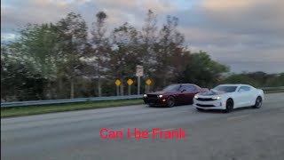 Hellcat Weight Reduction Catless vs Camaro LT1 Manual GPI Cam FBO E85 Manual [upl. by Bourke52]