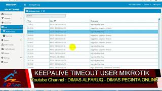 KeepAlive TimeOut user Mikrotik [upl. by Saw]