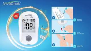 VivaChek™ Eco Blood Glucose Monitoring System [upl. by Noislla]