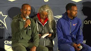 Ethiopias Milkesa Mengesha Jemal Yimer Mekonnen and Galen Rupp Lara [upl. by Xirdnek45]