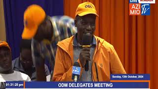 quotHAPA ODM KUMEKUWA NA UKORAHAPA TUTALETA ADABUquot SIMBA ARATI ROARS INFRONT OF RAILA [upl. by Houghton]