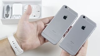 iPhone 6S распаковка и что там с чехлами [upl. by Ralat]