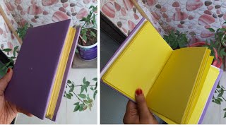 Notebook Making  Diary Making  DIY Diary [upl. by Enniroc]