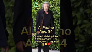 Al Pacino Spotted Walking Like a Regular Guy – Fit Humble and Ageless Legend alpacino hollywood [upl. by Sabian435]