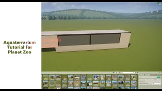 Aquaterrarium for Planet Zoo by Haribo Tutorial [upl. by Warram]