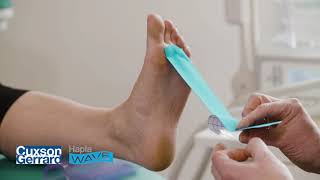 Hapla Wave  Taping Technique for Plantar Fasciitis [upl. by Demahum]