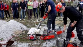 Core drilling concrete drill Husqvarna DM 220 [upl. by Roch469]