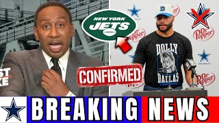 OFFICIAL NOTE NOBODY EXPECTED DAK PRESCOTT TO JOIN THE JETS DALLAS COWBOYS NEWS [upl. by Ahsiuq]