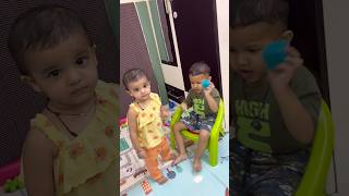 Kursi ki Charpai Bhai Behen k Beech aayi fighting siblinggoals funny shorts toddlerlife [upl. by Seraphine566]