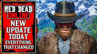 The New Red Dead Online Update Today RDR2 [upl. by Joyan]