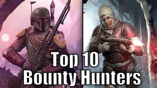 Top 10 Bounty Hunters Results  Star Wars Top Tens [upl. by Gannon604]