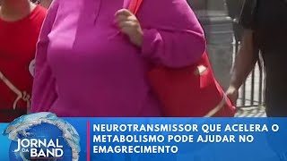 Neurotransmissor que acelera metabolismo pode ajudar no emagrecimento  Jornal da Band [upl. by Elletnahs]