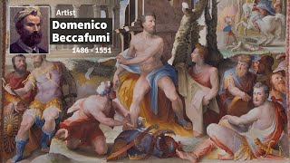 Artist Domenico Beccafumi 1486  1551 Italian Renaissance Mannerist Painter  WAA [upl. by Nivaj]