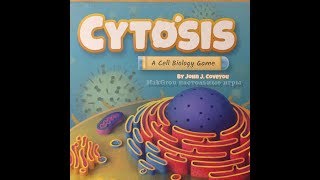 Играем в настольную игру Cytosis A Cell Biology Game Микромир Биология Клетки [upl. by Cornel509]