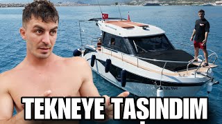 EVİMİ TEKNEYE TAŞIDIM TEKNEDE YAŞAMAK [upl. by Dukie896]