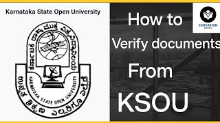 How to download KSOU Study Material  ksou study material  Karnataka State Open University [upl. by Akinam380]