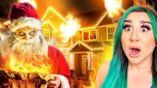 Paranormal Investigation SANTA Set HOUSE On FIRE With 10 PEOPLE INSIDE [upl. by Ibloc]