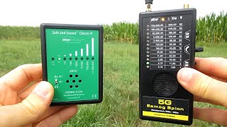 Best EMF meters Part 313 intro 3  Lowest point outside  Calibration check [upl. by Menard]