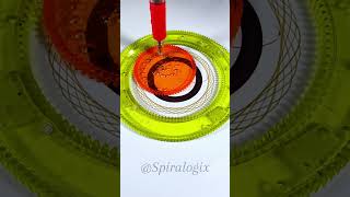 Spirograph Design ✍️ spirograph relaxing spirographdrawing trending spiroart trendingshorts [upl. by Occir]