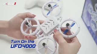 UFO4000 LED Indoor Drone For Kids  Force 1 [upl. by Asirral878]