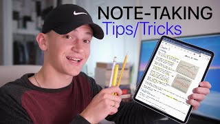 HOW TO take notes on iPad  Student Tips amp Tricks [upl. by Ahsinauq]