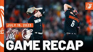 Marlins vs Orioles Game Recap 71523  MLB Highlights  Baltimore Orioles [upl. by Williamsen]