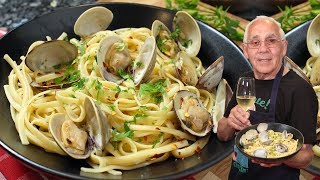 Linguine with Clams Recipe [upl. by Limbert408]