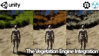 Unity Game Creator  The Vegetation Engine Integration [upl. by Knepper]