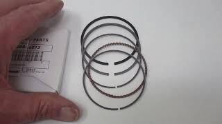 Genuine Kawasaki 130086073 Piston Rings STD Standard [upl. by Letsirhc]