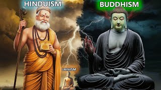 History Of Hinduism And Buddhism I Gautam Buddha Vs Adi Shankaracharya Vs Mahavir Jain [upl. by Washko520]