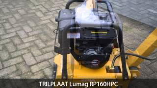 TRILPLAAT Lumag RP160HPC [upl. by Aneger356]