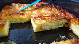 Gibanica prava RECEPT  kako spremiti gibanicu gužvaru [upl. by Baldridge]