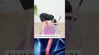 EJERCICIO PARA EL DOLOR DE ESPALDA BAJA I YOGA PARA EL DOLOR DE LUMBARES [upl. by Greene]