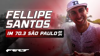 Fellipe Santos o que aconteceu  Entrevista PósIronman 703 São Paulo [upl. by Lap]