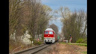 NRE 132 426  Im Einsatz auf der ehem Wismutwerkbahn am Umlauf [upl. by Dawson76]