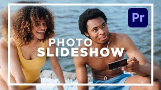 How to Create Simple Photo Montage Slideshow in Premiere Pro [upl. by Quent979]