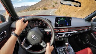 2022 Honda Civic Si Sedan  POV Review [upl. by Aurelio]