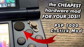 The CHEAPEST Hardware Mod for Your 3DS PSP1000 CStick Mod for New 3DSNew 3DS XLNew 2DS XL [upl. by Ajuna]