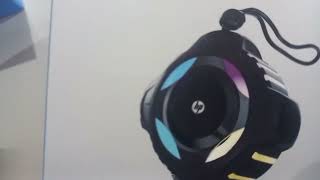 New HP S300 Wirelass Specker Full Unboxing play Song HP Wireless Headphones H300 H200 H150 Earbuds [upl. by Kopp]